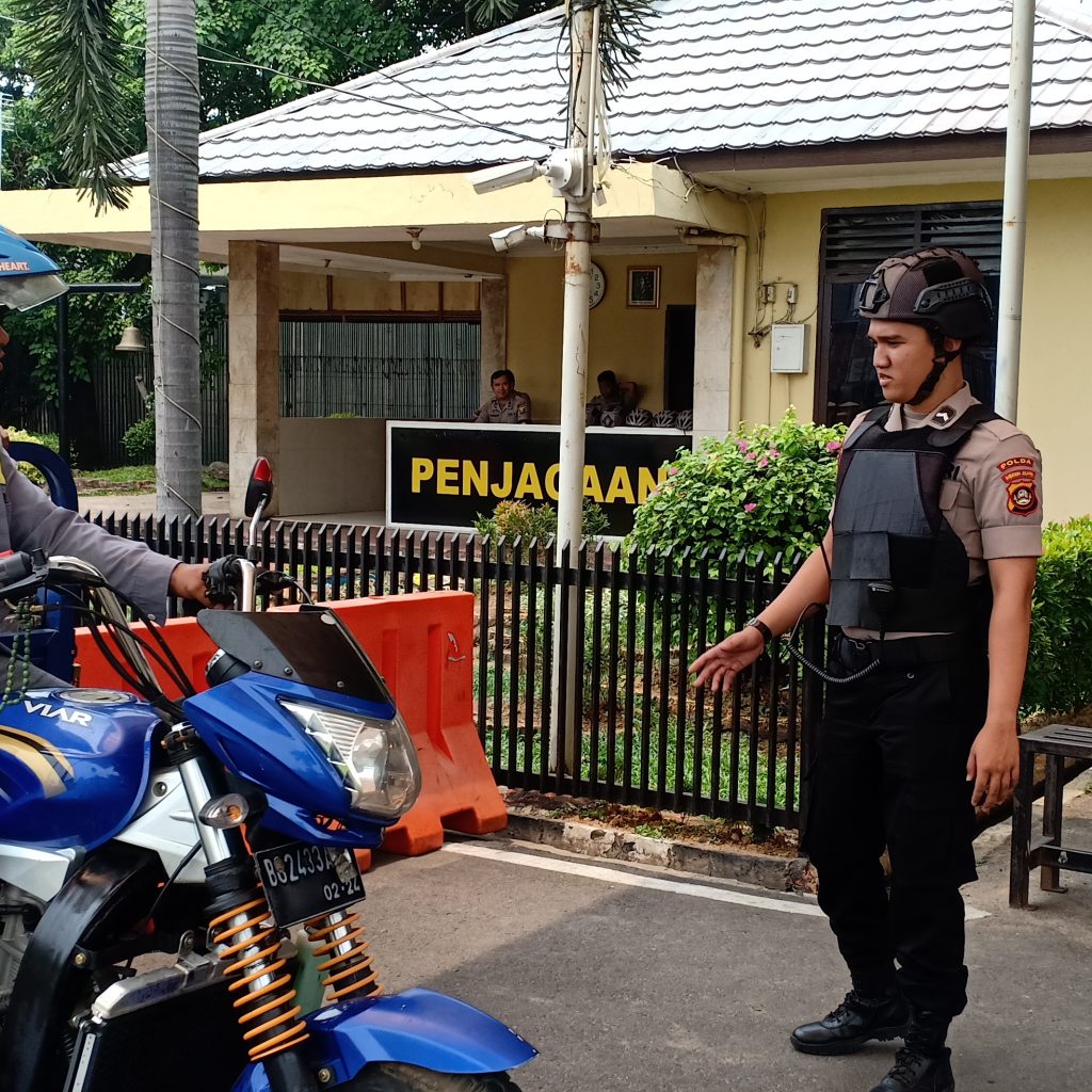 Polda Sumsel Pertebal Pengamanan, Pasca Bom Bunuh Diri di Polrestabes Medan