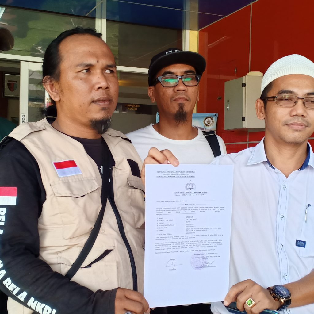 From Persatuan Ulama, Laporkan Akun Facebook Dedy yang Hina Alm. Ustadz Taufiq