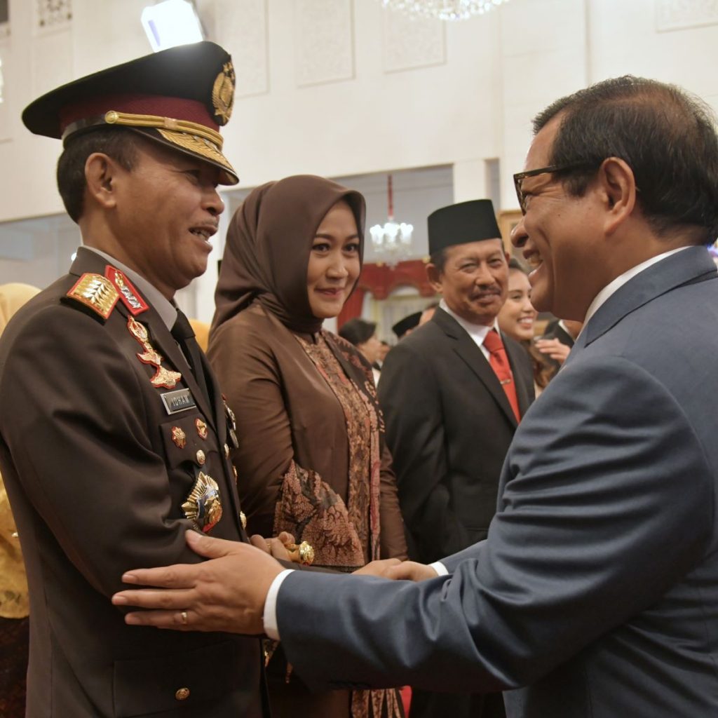 Kapolri: Mohon Doanya Saya Akan Tingkatkan Pemantapan Kerjasama Dengan TNI