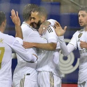 Menang 4-0 Atas Eibar, Real Madrid Berada di Puncak Klaseman