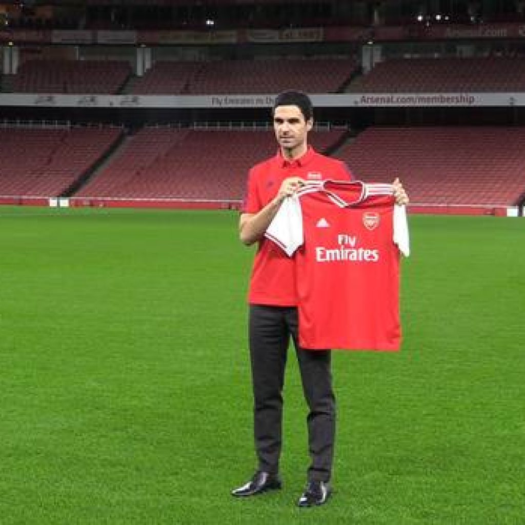 Mikel Arteta Resmi,Dilantik Jadi Manajer Baru Arsenal