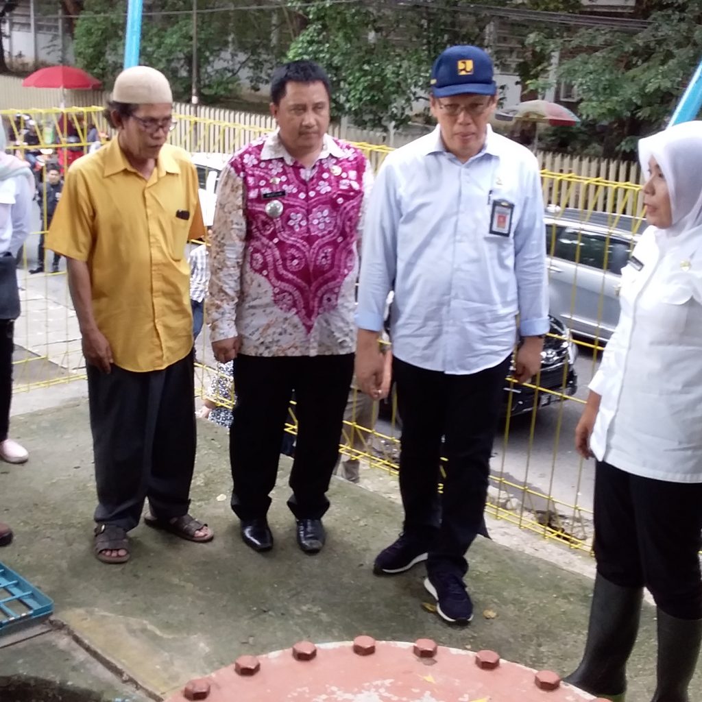 Wakil Walikota Palembang Tinjau Titik Rawan Banjir