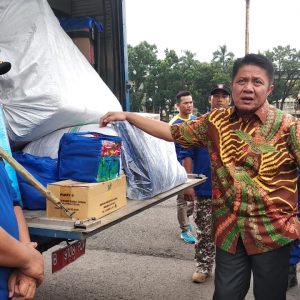 Pemprov Sumsel Kirimkan Bantuan Logistik Terhadap Warga Terkena Bencana di Lahat