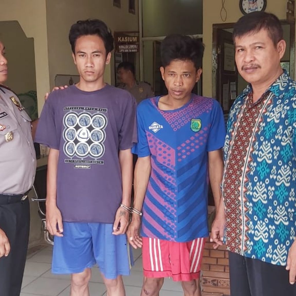 Bongkar Toko Milik Pamen Polda Sumsel, Dua Pelaku Ditangkap