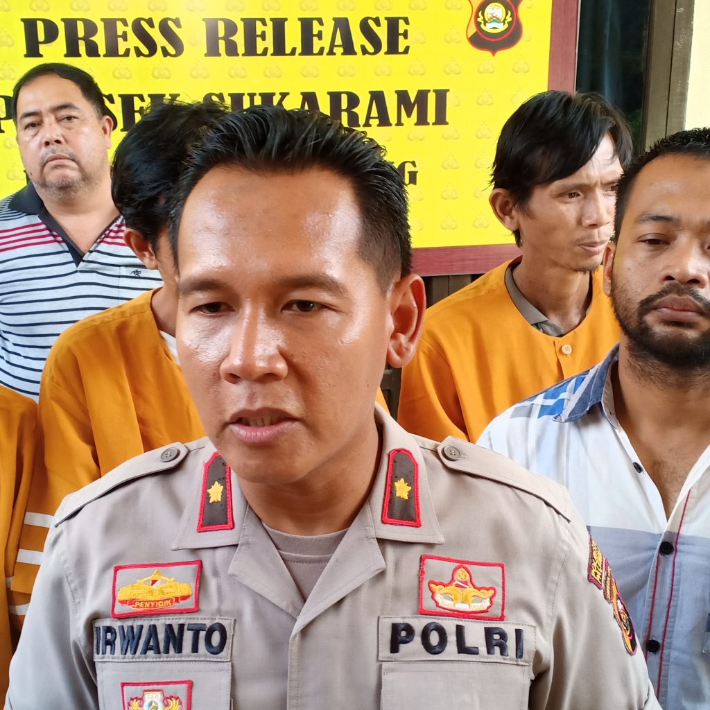 Reskrim Polsek Sukarami Palembang, Ringkus Bandit Spesialis Pintu Rumah Baru di Bangun