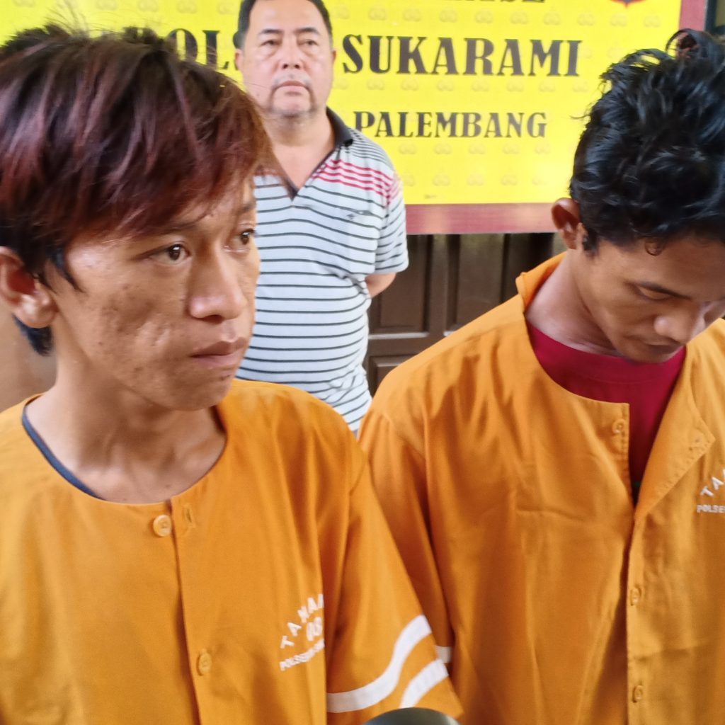 Reskrim Polsek Sukarami, Ciduk Dua Pelaku Pencurian Mobil Pickup
