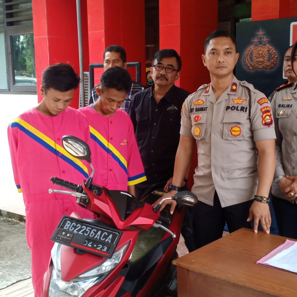 Resahkan Warga, Polsek Ilir Timur I Ringkus Dua dari Tiga Pelaku Begal