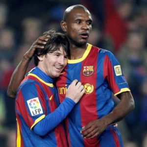 Barcelona, Bela Lionel Messi atau Eric Abidal?