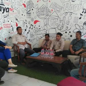 Usai Dilantik, Ardiansyah Road Show ke Sejumlah Pimpinan Televisi di Palembang