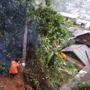 14 Lokasi di Lahat Alami Kerusakan Akibat Tanah Longsor