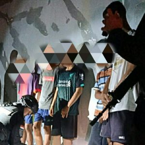 Team Hunter Polrestabes Palembang Tangkap 7 Pemuda Judi Domino