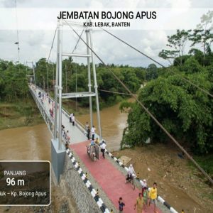 Tahun 2020, Pemerintah Akan Bangun 148 Jembatan Gantung