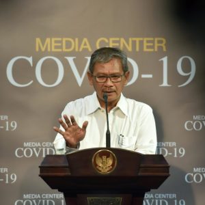 Ahmad Yurianto : Total 450 Positif Covid-19, 20 Sembuh, dan 38 Orang Meninggal