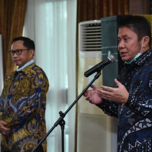 Mendagri Akui Antisipasi dan Penanganan Covid-19 di Sumsel Dapat Jadi Model Percontohan