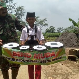 MI NU Matholibul Ulum 2 Kedungsari Siap Ramaikan TMMD 107 Kodim Kudus