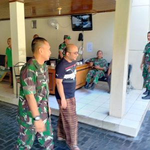 Komamdan Kodim 0722/Kudus Pererat Silaturahmi Bersama Tokoh Masyarakat Gebog
