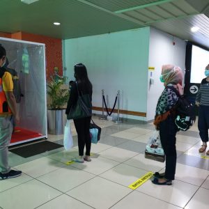 Bandara SMB II Lebih Perketat Penumpang Masuk dan Keluar Di Palembang