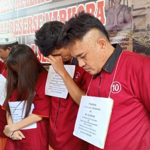 Polda Sumsel Tangkap 10 Pengedar Narkoba Satu Diantaranya Wanita