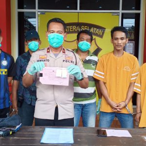 Tunggu Orang Ingin Ambil Sabu di Pos Polisi, Dua Sekawan di Palembang di Tangkap