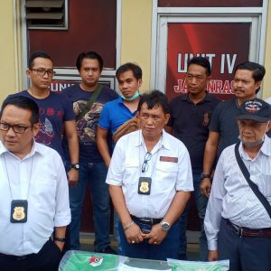 Polda Sumsel Kembalikan Emas Yang Dirampok  Pelaku Bersenjata Api