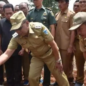 Pemkab Lahat Bangun Rumah Korban Longsor