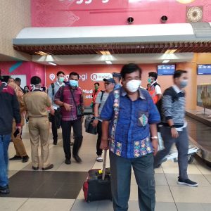 Bandara SMB II Berikan Edukasi Keamanan Penumpang