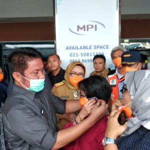 Inspeksi di Area Publik, Gubernur Sumsel Intruksikan Pelayanan Gunakan Masker