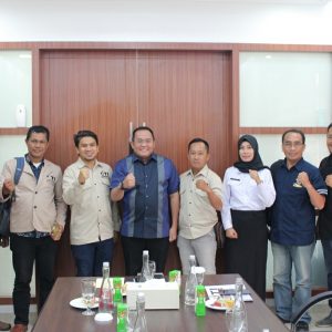 Bertemu Dodi Reza Alex, IJTI Sumsel Usulkan Muba Jadi Tuan Rumah UK Jurnalis TV