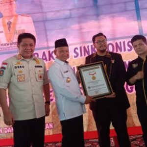 Lakukan Program Inseminasi Terbanyak, OKU Timur Diganjar Rekor MURI