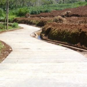Jalan Penghubung Desa Kedungsari Gebog Hasil Karya TMMD Kodim Kudus