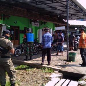 Perangi Covid-19 Bersama Pemdes Dan Satgas TMMD Ke 107