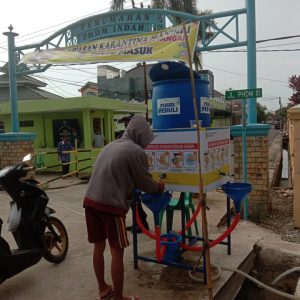 Komplek PHDM Indah Palembang Cegah Covid-19, Dengan Cara Karantina Mandiri