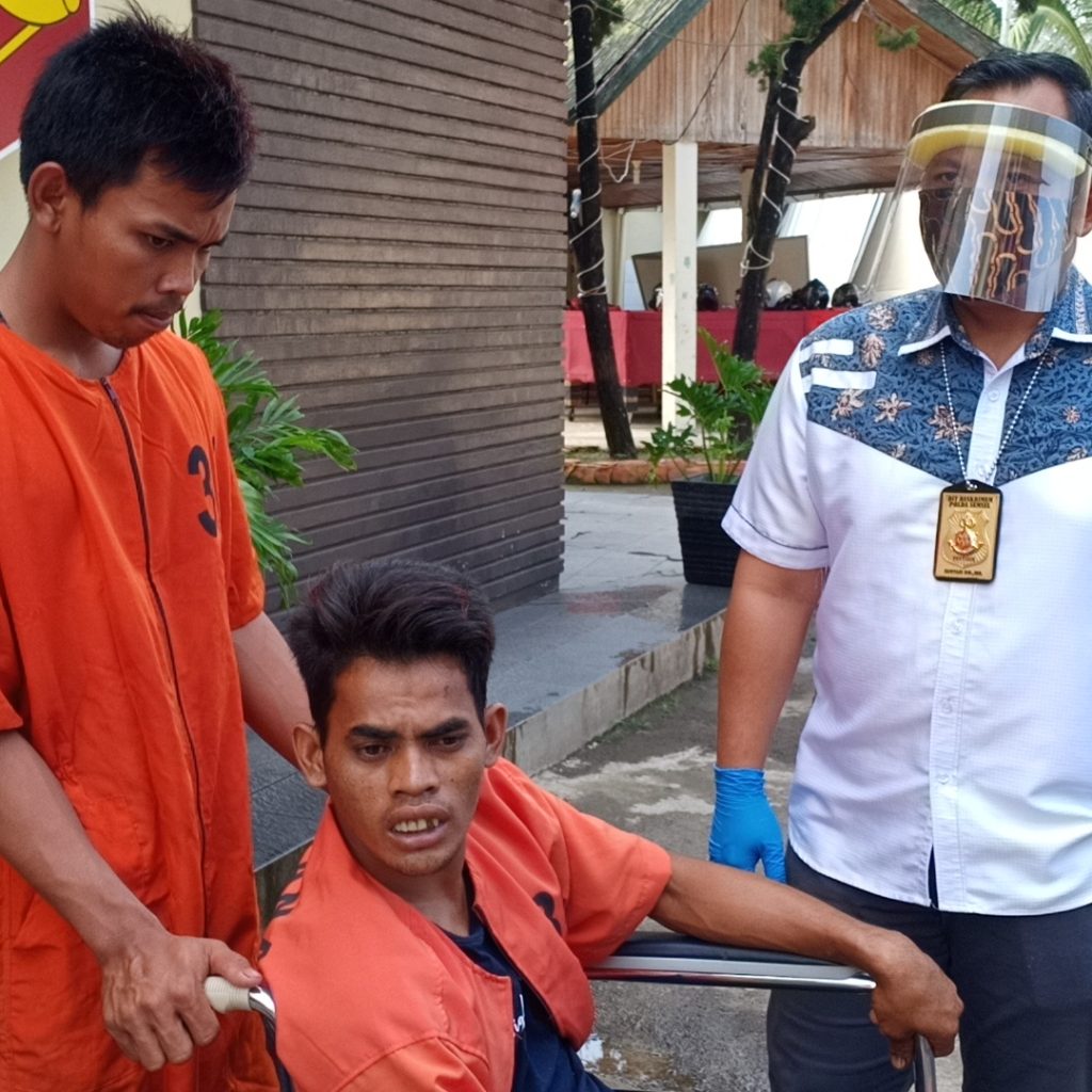 Curi Roda Track Mesin Milik Petani, Dua Pelaku Dihadiahi Polisi Timah Panas