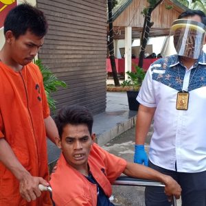 Curi Roda Track Mesin Milik Petani, Dua Pelaku Dihadiahi Polisi Timah Panas