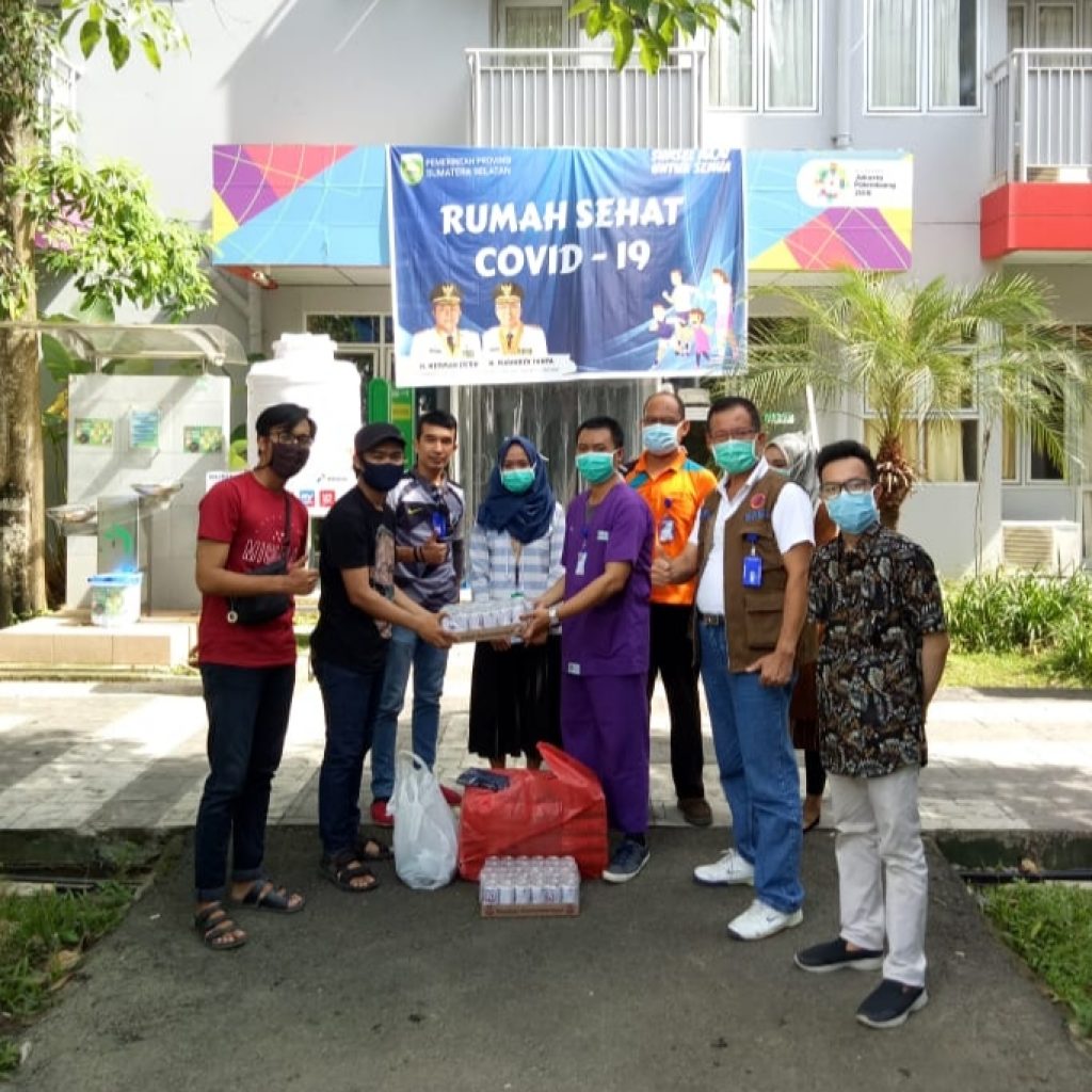 Hasil Donasi, Gerakan BUBUT Belikan APD Bagi Tenaga Medis di RS Rujukan Sumsel