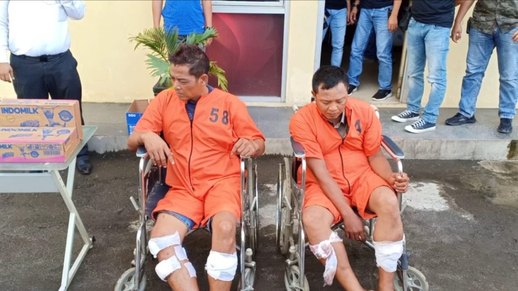 Dua Dari Empat Pelaku Perampokan Truk Susu Diamankan Polisi