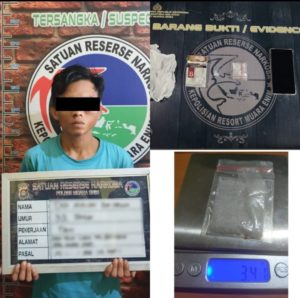 Miliki Dua Paket Sabu, Warga Muara Enim Ditangkap Polisi