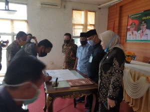 Lurah Dan Kades Di Sekayu Teken Fakta Integritas