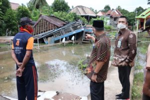 Diterjang Angin Kencang, 1 Rumah Warga Di Lais Ambruk