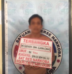 Pengedar Sabu Asal Desa Lumpatan II Ditangkap Polisi