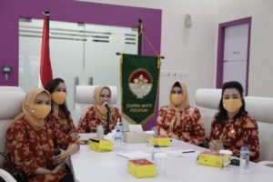 Lewat Virtual, Ketua DWP Gelar Halal Bi Halal