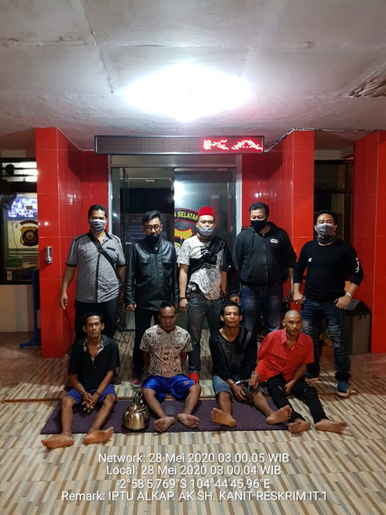 Empat Pelaku Pencurian di Hotel Sandjaya Berhasil Ditangkap