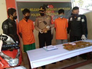 Aksinya Viral Di Sosmed, Dua Bajing Loncat Di Tangkap