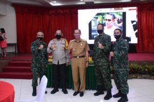 Harnojoyo Sambut Kodim 0418 Palembang Yang Baru