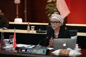 Menlu RI Ajak Negara OKI Bersatu Tolak Aneksasi Palestina oleh Israel