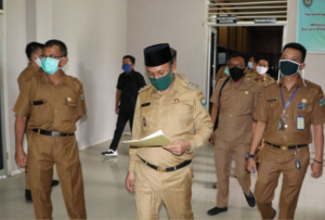 Plt. Bupati Muara Enim Sidak Hari Pertama Kerja Sehabis Libur Hari Raya Idul Fitri