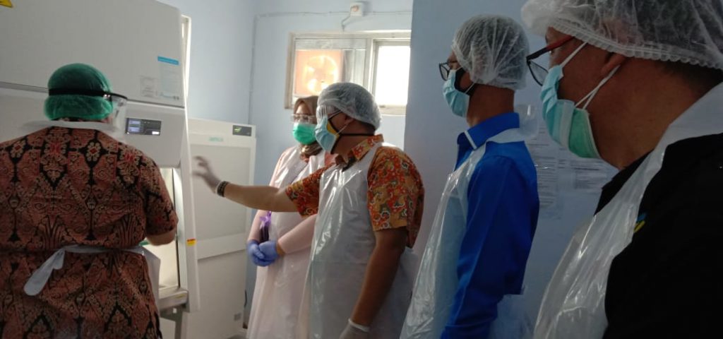 RSUD Bayung Lencir Muba launching Fasilitas TCM (Tes Cepat Molekuler)