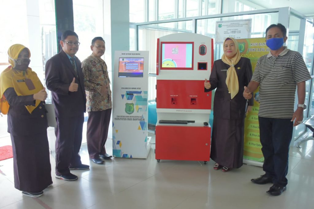 Jadi Percontohan, Disdukcapil Muba Terima  Studi Tiru Dukcapil Bengkulu