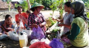 Suwun Pak Tentara, Jualan Sayur Semakin Lancar
