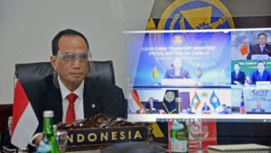 Hadiri Pertemuan Virtual Menteri ASEAN, Menhub Jelaskan Penguatan Transportasi di Masa Pandemi